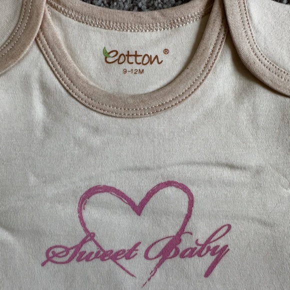 NWT Baby Girl 3 piece lot, organic cotton - Picture 12 of 14